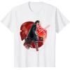 imageStar Wars Last Jedi Kylo Ren Watch Your Back Graphic TShirt TShirtWhite