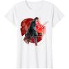 imageStar Wars Last Jedi Kylo Ren Watch Your Back Graphic TShirt TShirtWhite