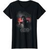 imageStar Wars Last Jedi Kylo Ren Wont Back Down Graphic TShirt TShirtBlack