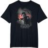 imageStar Wars Last Jedi Kylo Ren Wont Back Down Graphic TShirt TShirtBlack
