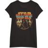 imageStar Wars Last Jedi Vintage Retro Kylo Ren Graphic TShirt TShirtBlack