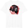 imageStar Wars Rise of Skywalker Kylo Ren Helmet Damage TShirtWhite