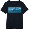 imageStar Wars Rise of Skywalker Rey and Kylo Ren Sea Duel TShirtBlack