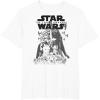 imageStar Wars The Force Awakens Kylo Ren Captain Phasma Portrait TShirtWhite
