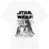 imageStar Wars The Force Awakens Kylo Ren Captain Phasma Portrait TShirtWhite