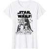 imageStar Wars The Force Awakens Kylo Ren Captain Phasma Portrait TShirtWhite