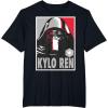 imageStar Wars The Force Awakens Kylo Ren Poster TShirtBlack