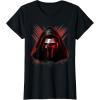 imageStar Wars The Force Awakens Kylo Ren Red Hue Portrait TShirtBlack