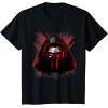 imageStar Wars The Force Awakens Kylo Ren Red Hue Portrait TShirtBlack