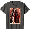 imageStar Wars The Force Awakens Kylo Ren Red Poster Portrait TShirtAsphalt Grey