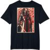 imageStar Wars The Force Awakens Kylo Ren Red Poster Portrait TShirtBlack