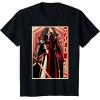 imageStar Wars The Force Awakens Kylo Ren Red Poster Portrait TShirtBlack