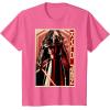 imageStar Wars The Force Awakens Kylo Ren Red Poster Portrait TShirtPink Heather