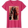 imageStar Wars The Force Awakens Kylo Ren Red Poster Portrait TShirtRed Heather