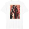 imageStar Wars The Force Awakens Kylo Ren Red Poster Portrait TShirtWhite