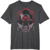 imageStar Wars The Force Awakens Kylo Ren Rule The Galaxy TShirtDark Heather Grey