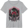 imageStar Wars The Force Awakens Kylo Ren Rule The Galaxy TShirtHeather Grey