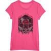 imageStar Wars The Force Awakens Kylo Ren Rule The Galaxy TShirtPink Heather
