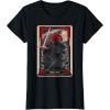 imageStar Wars The Last Jedi Halloween Kylo Ren Tarot Card TShirtBlack