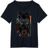 imageStar Wars The Rise of Skywalker Kylo Ren Badge TShirtBlack