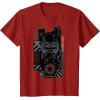 imageStar Wars The Rise of Skywalker Kylo Ren Badge TShirtCranberry Red