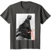 imageStar Wars The Rise of Skywalker Kylo Ren Memory TShirtAsphalt Grey