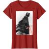 imageStar Wars The Rise of Skywalker Kylo Ren Memory TShirtCranberry Red