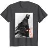 imageStar Wars The Rise of Skywalker Kylo Ren Memory TShirtDark Heather Grey