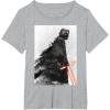 imageStar Wars The Rise of Skywalker Kylo Ren Memory TShirtHeather Grey