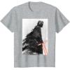 imageStar Wars The Rise of Skywalker Kylo Ren Memory TShirtHeather Grey