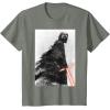 imageStar Wars The Rise of Skywalker Kylo Ren Memory TShirtOlive Heather