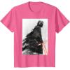 imageStar Wars The Rise of Skywalker Kylo Ren Memory TShirtPink Heather