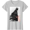 imageStar Wars The Rise of Skywalker Kylo Ren Memory TShirtSilver Grey