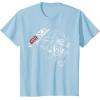 imageStar Wars The Rise of Skywalker Kylo Ren TShirtBaby Blue