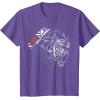 imageStar Wars The Rise of Skywalker Kylo Ren TShirtPurple Heather