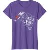 imageStar Wars The Rise of Skywalker Kylo Ren TShirtPurple Heather