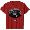 imageStar Wars The Rise of Skywalker Kylo Ren Warriors TShirtCranberry Red