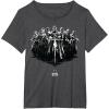 imageStar Wars The Rise of Skywalker Kylo Ren Warriors TShirtDark Heather Grey