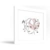 imageTrends International Gallery Pops Star Wars Saga  MidCentury Modern Princess Leia Wall Art Wall Poster 12quot x 12quot Black Framed VersionWhite Framed Version