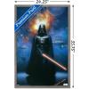 imageTrends International Star Wars Saga  Vader in Space Wall Poster 22375quot x 34quot Premium Unframed VersionBarnwood Framed Version