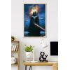 imageTrends International Star Wars Saga  Vader in Space Wall Poster 22375quot x 34quot Premium Unframed VersionBlonde Framed Version