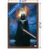 imageTrends International Star Wars Saga  Vader in Space Wall Poster 22375quot x 34quot Premium Unframed VersionMahogany Framed Version