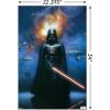 imageTrends International Star Wars Saga  Vader in Space Wall Poster 22375quot x 34quot Premium Unframed VersionPremium Poster  Mount Bundle