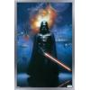 imageTrends International Star Wars Saga  Vader in Space Wall Poster 22375quot x 34quot Premium Unframed VersionSilver Framed Version