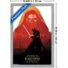 imageTrends International Star Wars The Force Awakens  Kylo Ren Badge Wall Poster 22375quot x 34quot Premium Unframed VersionGray Framed Version