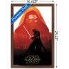 imageTrends International Star Wars The Force Awakens  Kylo Ren Badge Wall Poster 22375quot x 34quot Premium Unframed VersionMahogany Framed Version