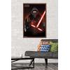 imageTrends International Star Wars The Force Awakens  Kylo Ren Wall Poster 22375quot x 34quot Premium Unframed VersionMahogany Framed Version