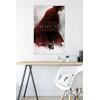 imageTrends International Star Wars The Last Jedi  Red Kylo Wall Poster 34L x 224W Premium Unframed VersionPremium Print and White Hanger Bundle