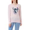imageAmazon Essentials Disney  Marvel  Star Wars Womens Lightweight Crewneck SweatersMinnie Peace