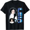 imageStar Wars  Leia Bootleg TShirtBlack